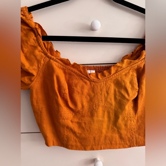 Wilfred Linen crop top - Picture 3 of 3